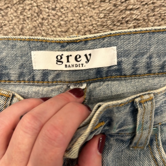 Gray Bandit denim